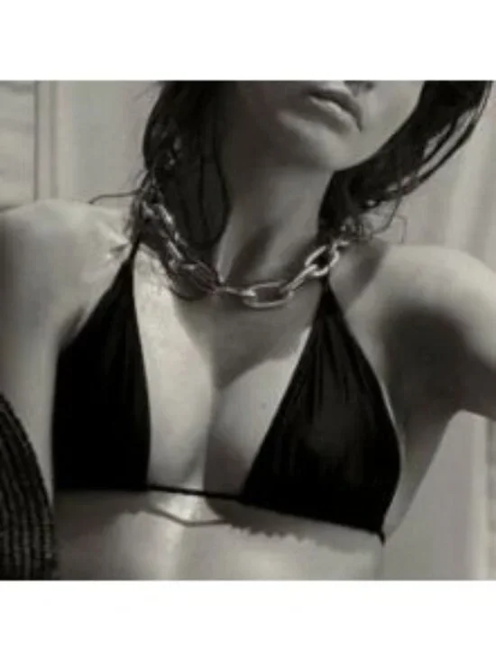 J. Crew Perfect String Teardrop Unpadded Bikini Top Black CA792 3X NEW Triangle - Picture 2 of 7